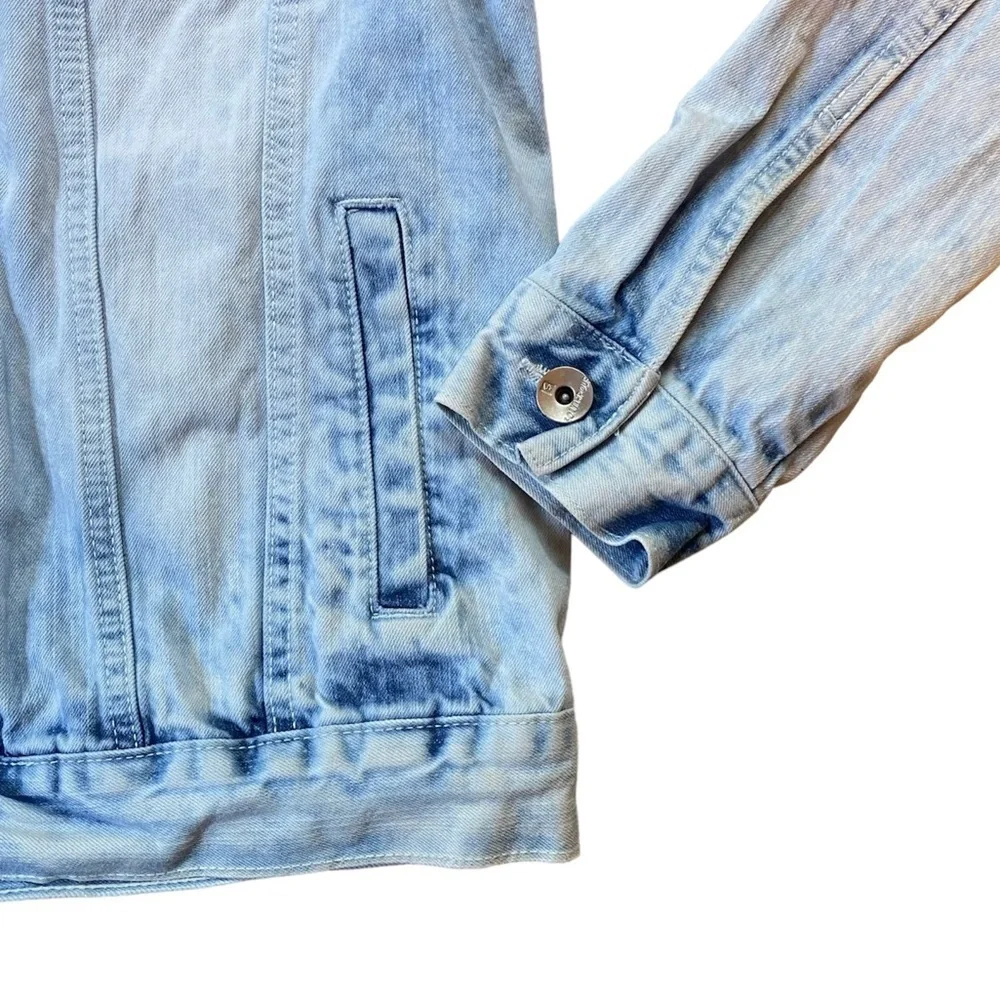 Vintage 1990s SOUTHPOLE Denim Acid Wash Trucker Jacket